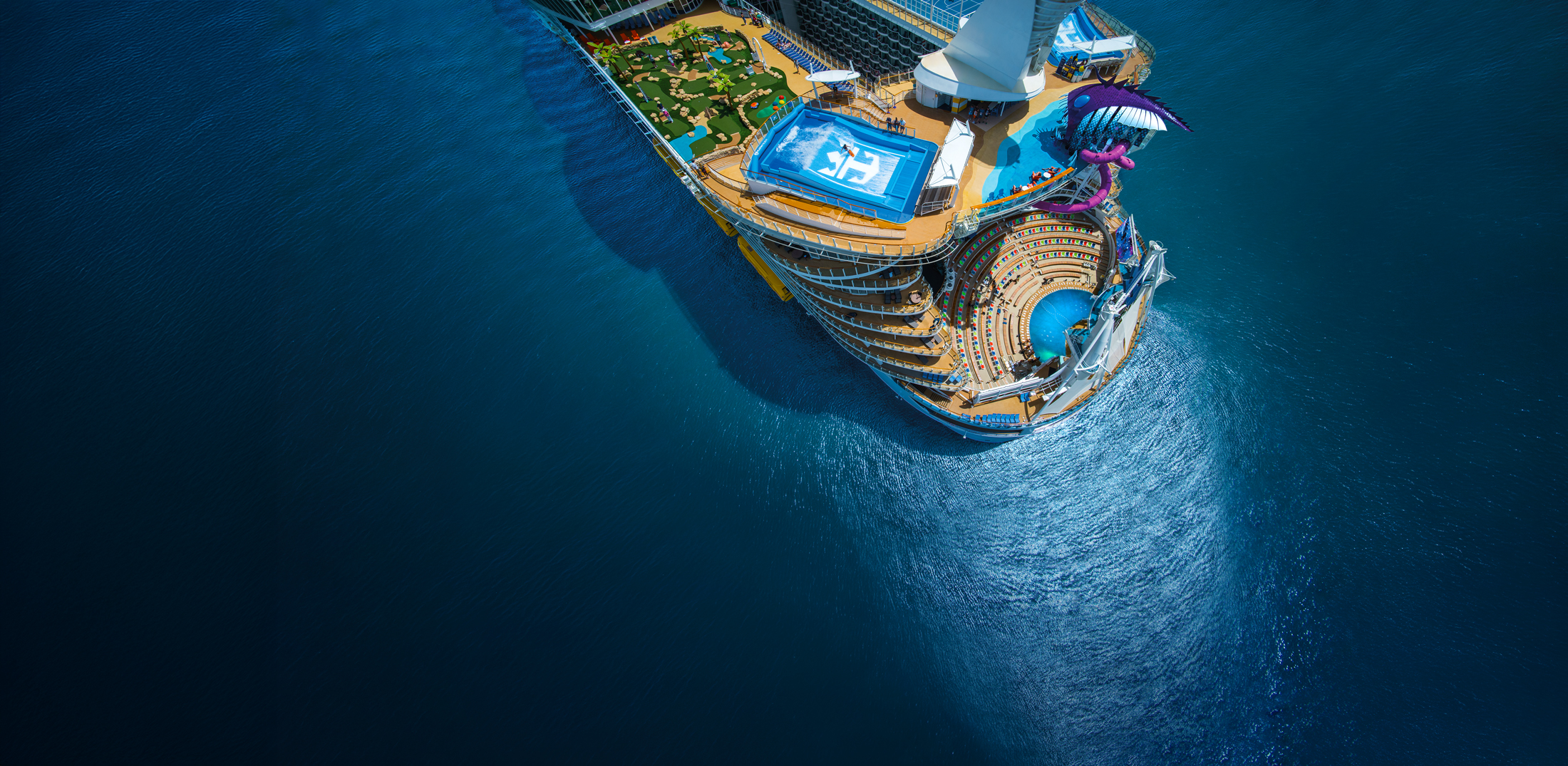 Activities on Royal Caribbean ship