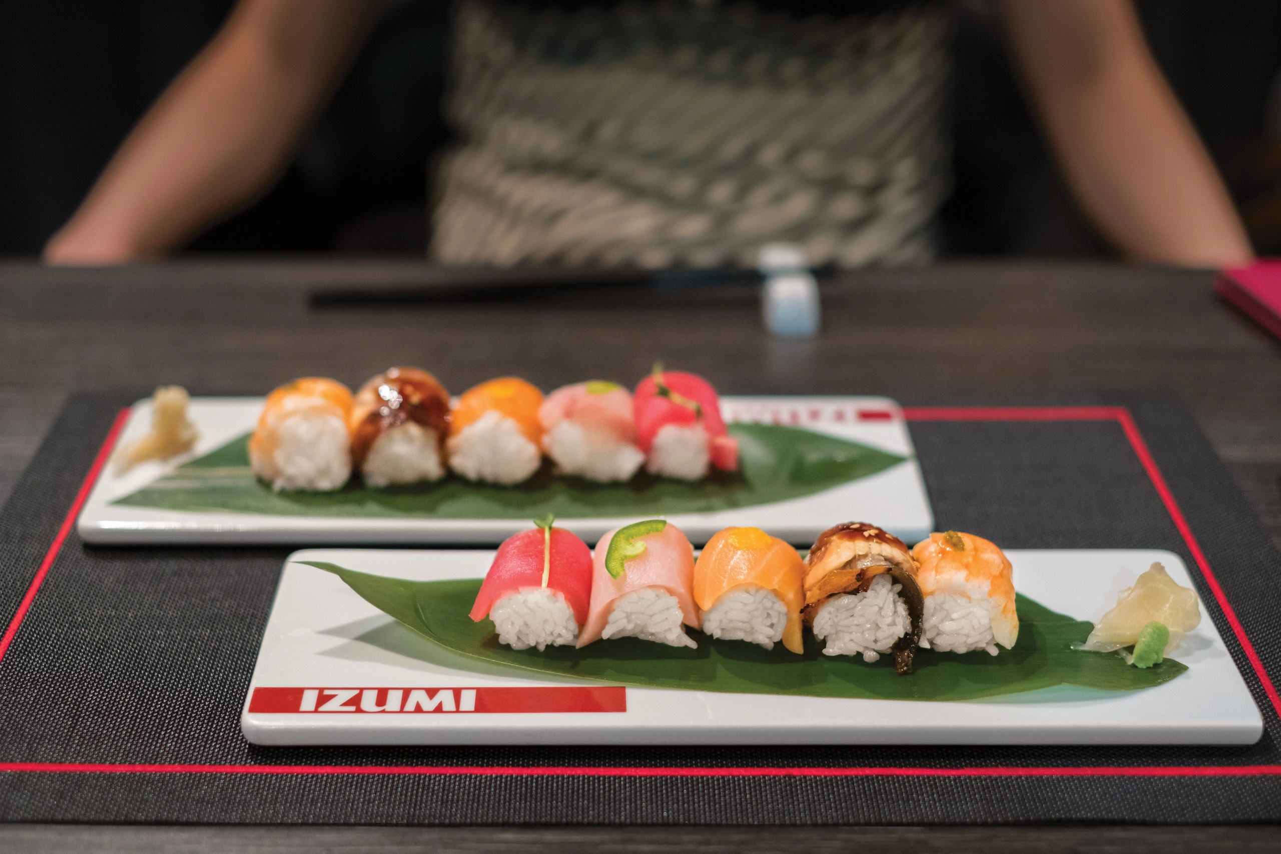 Izumi Sushi rolls