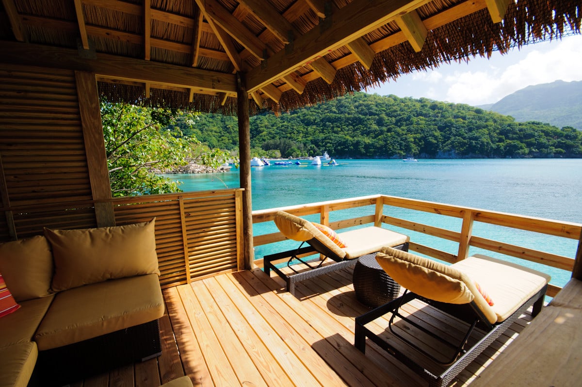 ZL88, Destination, Labadee?, Nellie''s Beach, Beach, Water Related Activities, beach cabana, cabana, beach, beach chairs, sunbathing chairs