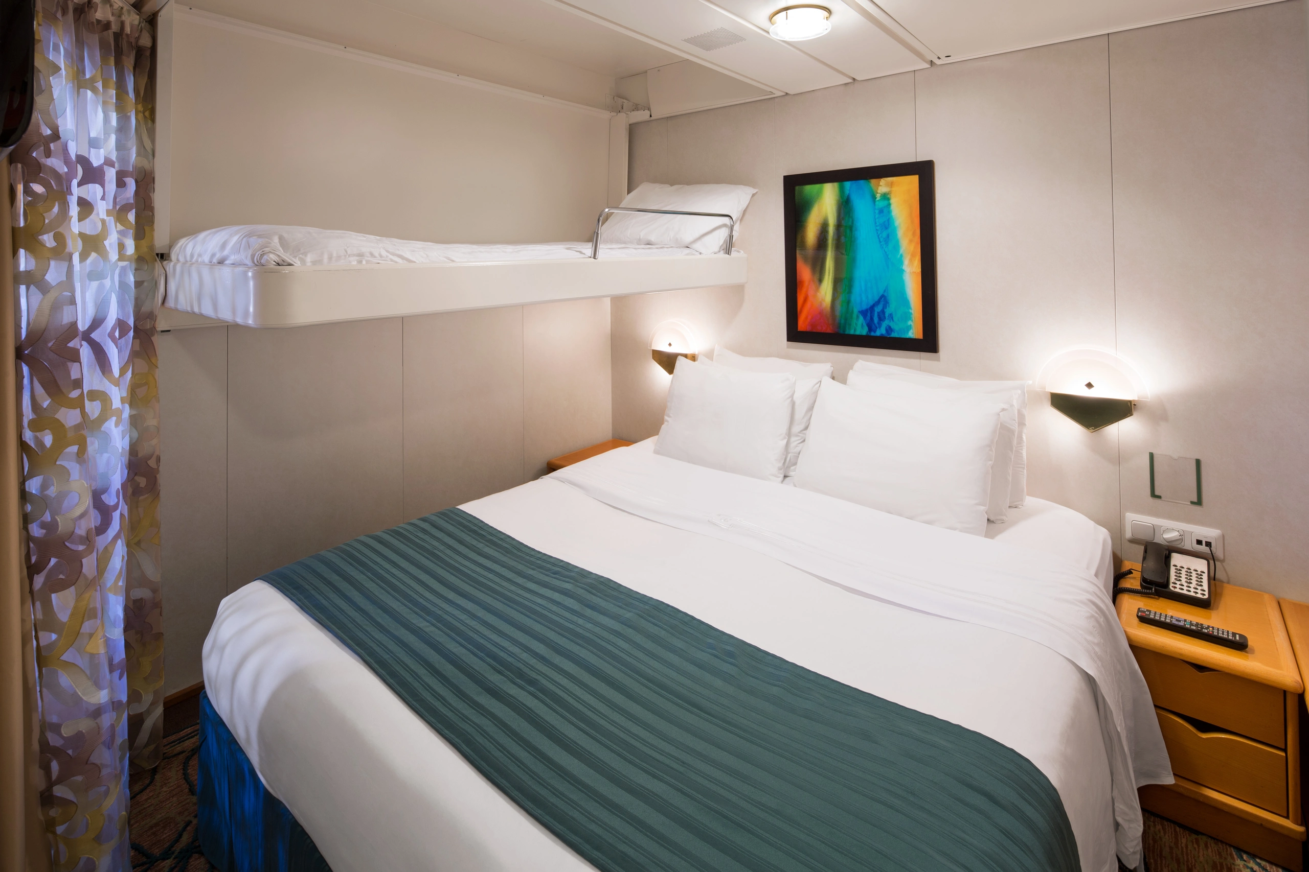 Royal Family Suite w/Balcony Cat. FS - Guestroom - Room #8052 Midship Portside Enchantment of the Seas - Royal Caribbean International
