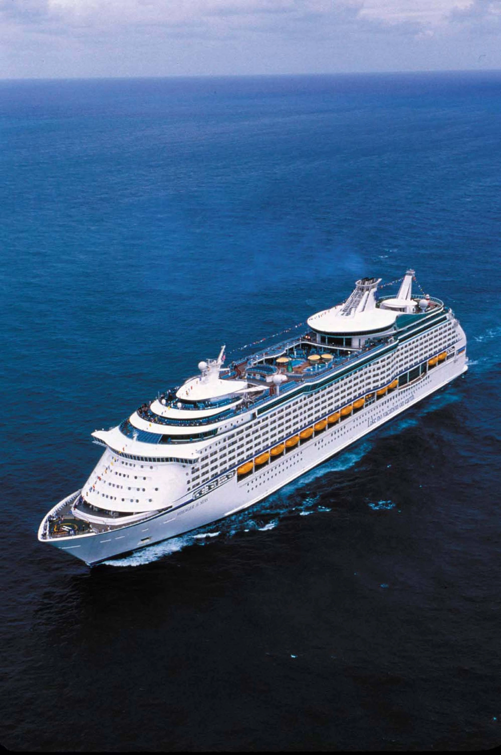 Aerial view of Explorer of the Seas