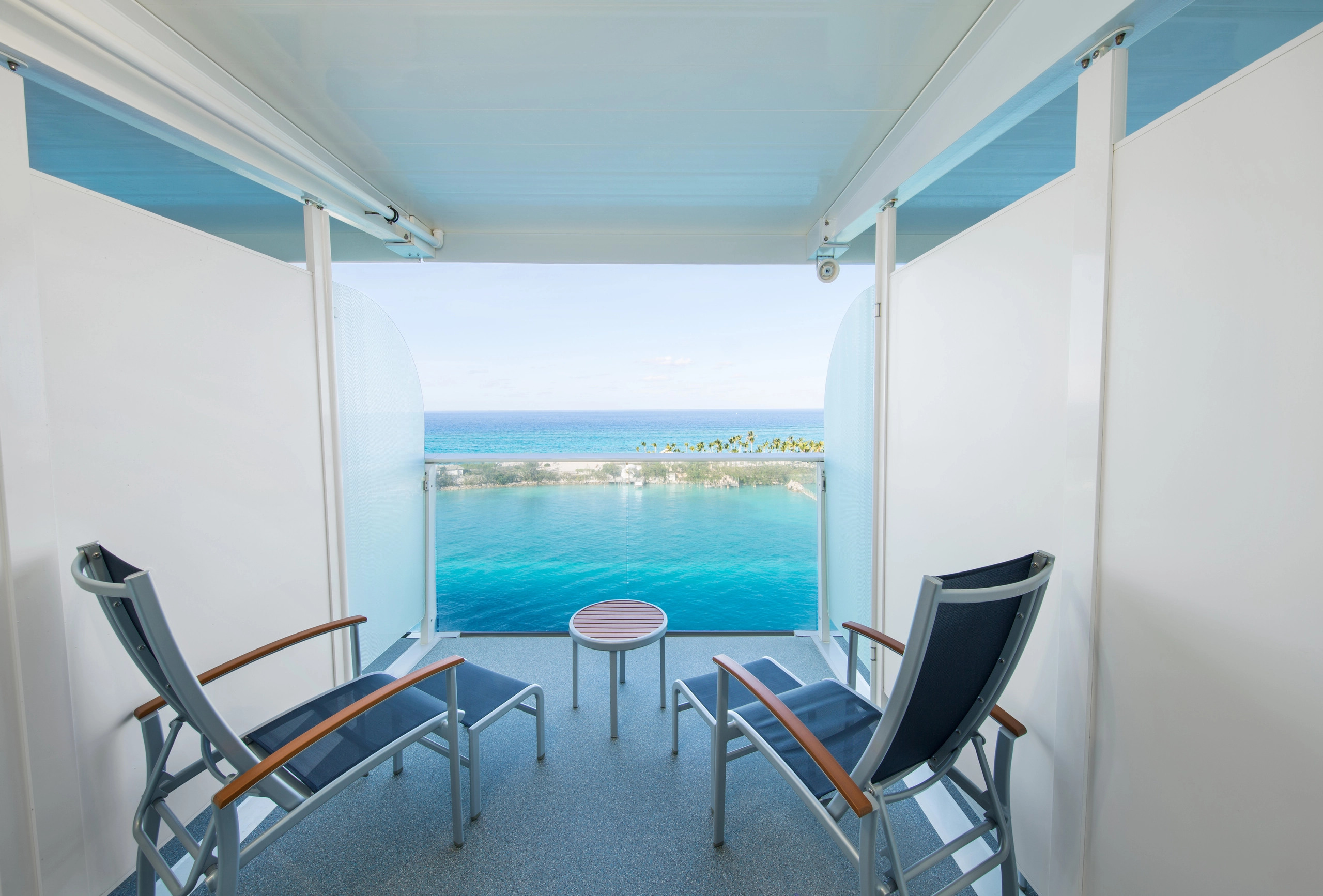 Quantum of the Seas balcony stateroom beach view