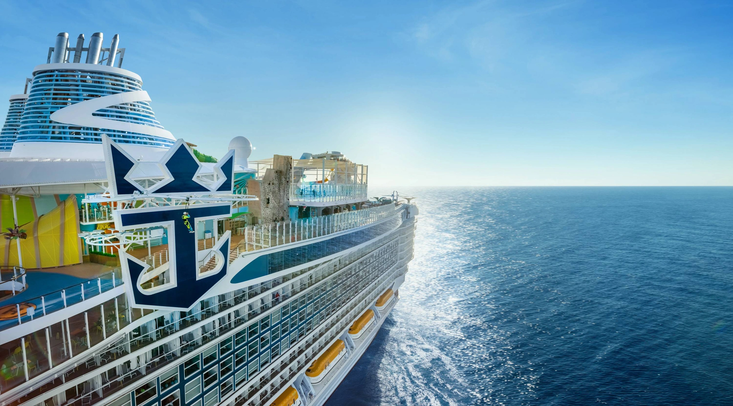 Crowns Edge on Royal Caribbean ship