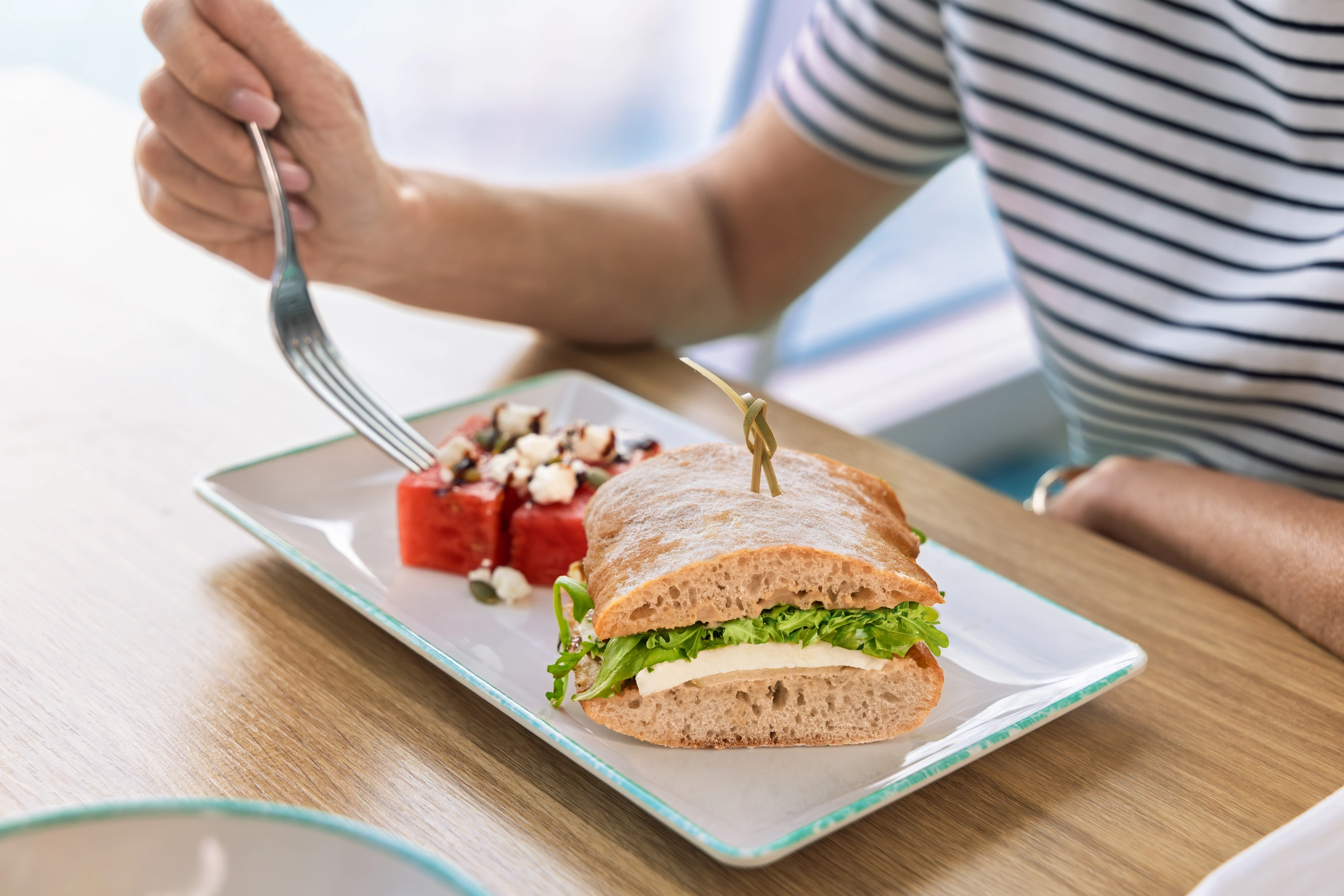 Aquadome market sandwich