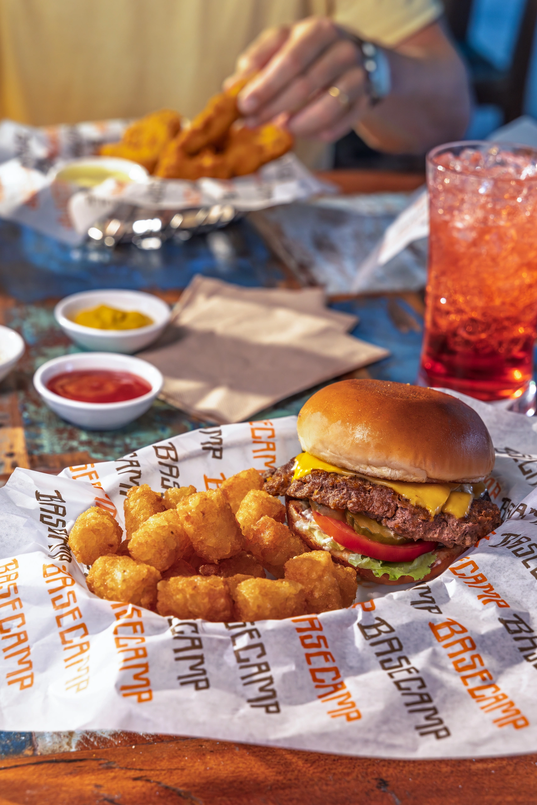Basecamp burger