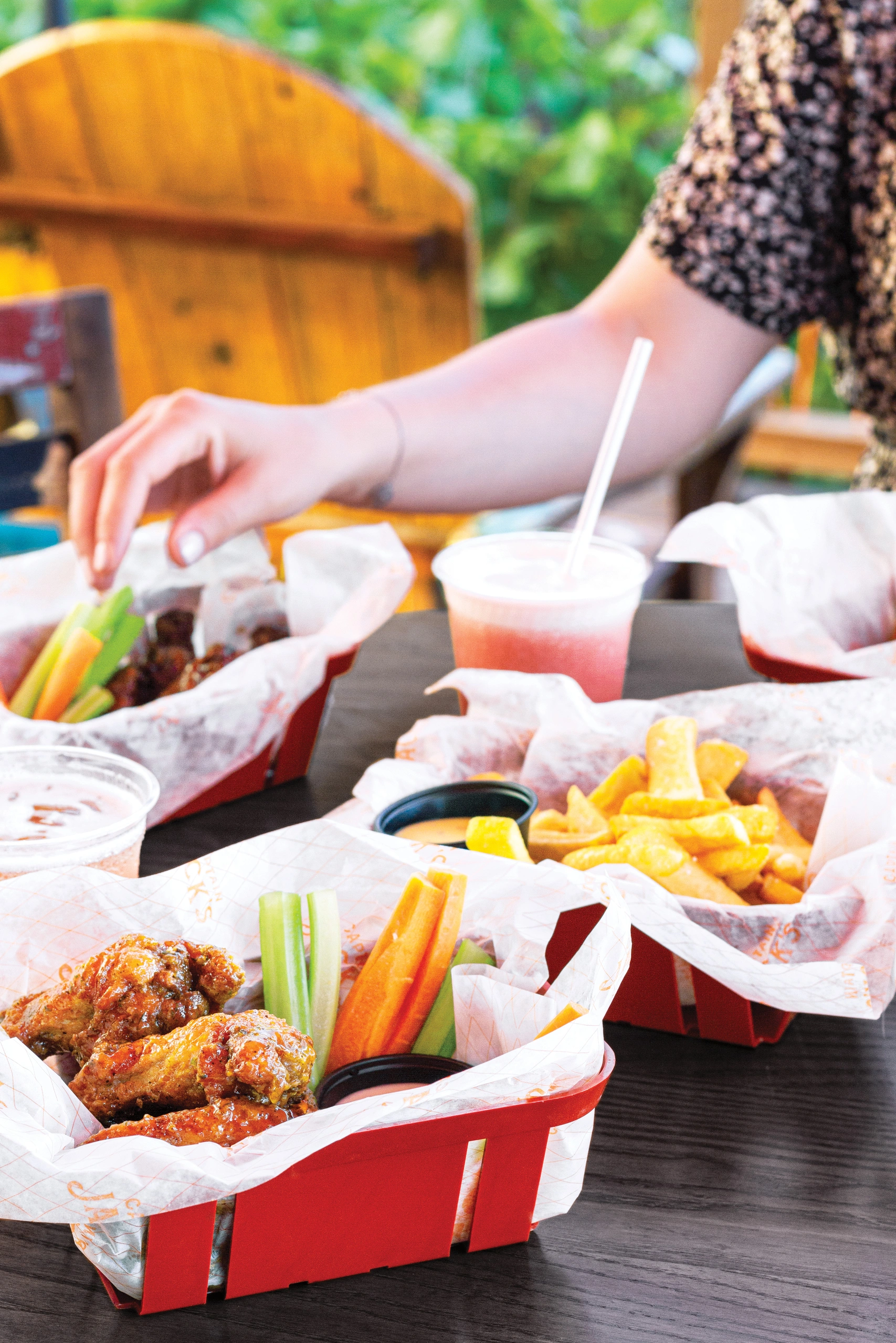 Perfect Day at CocoCay wings and fries