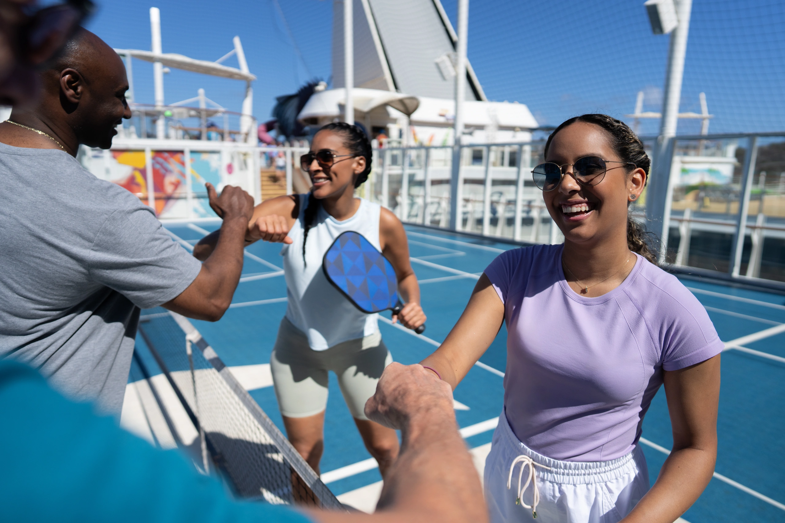 Pickleball on Royal Caribbean