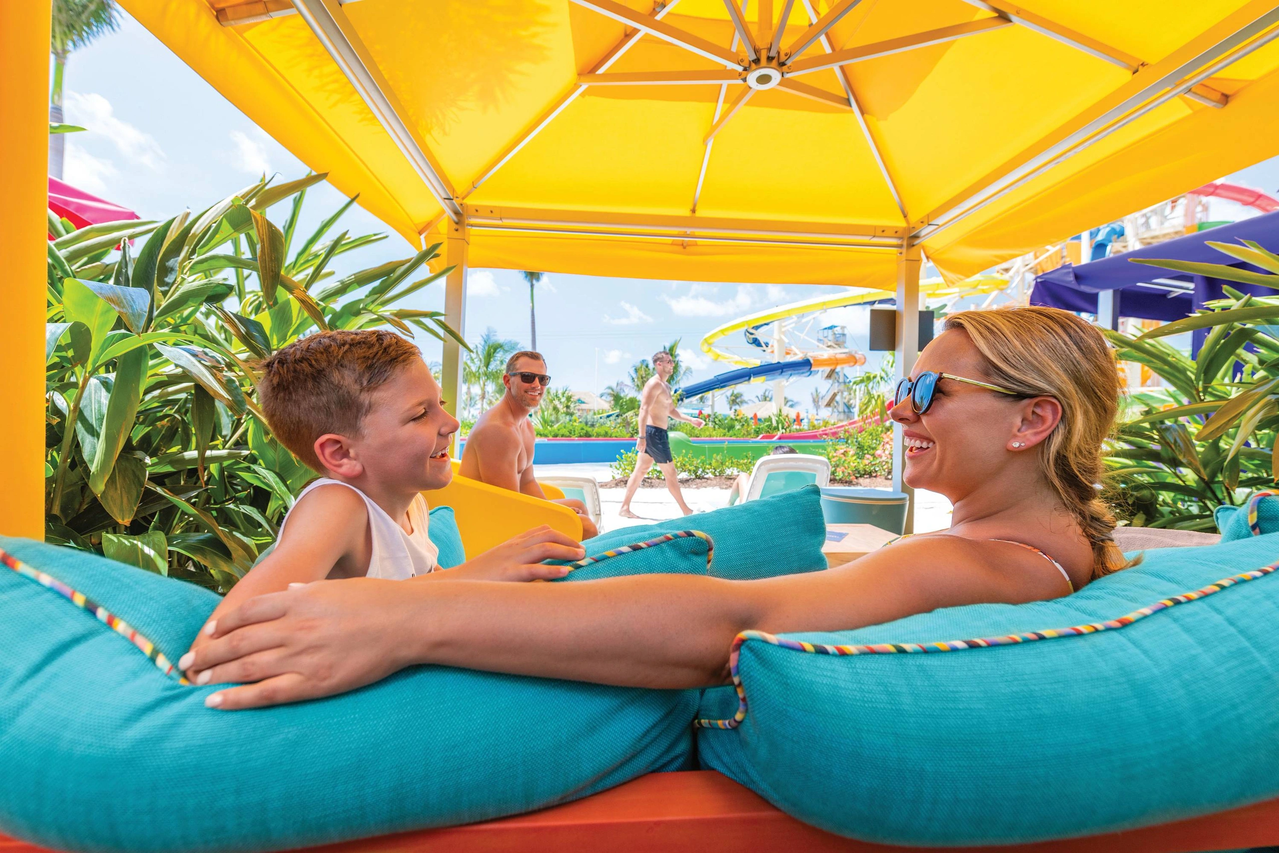 Perfect Day at CocoCay family and water slides