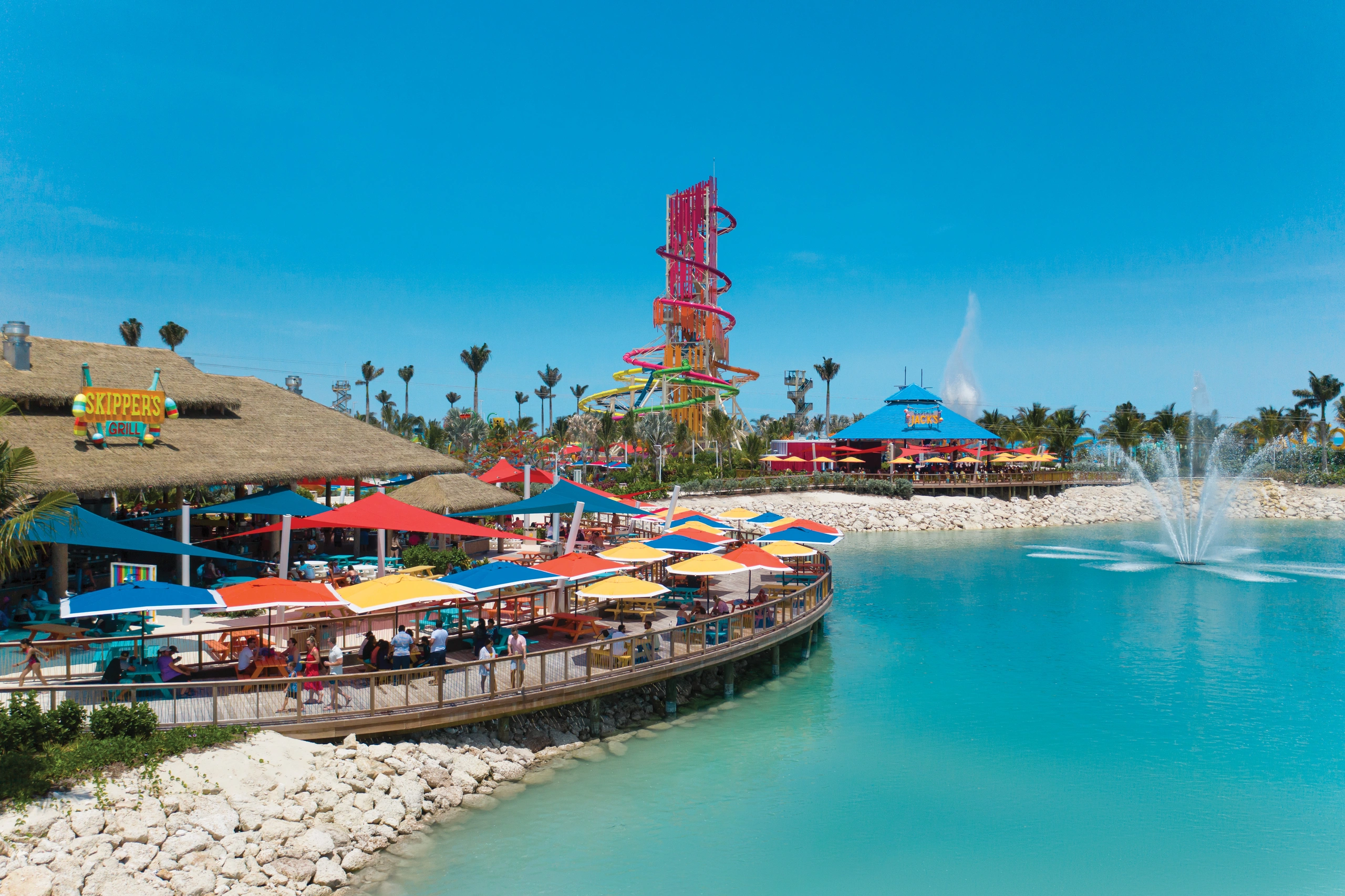 Perfect Day at CocoCay water slides