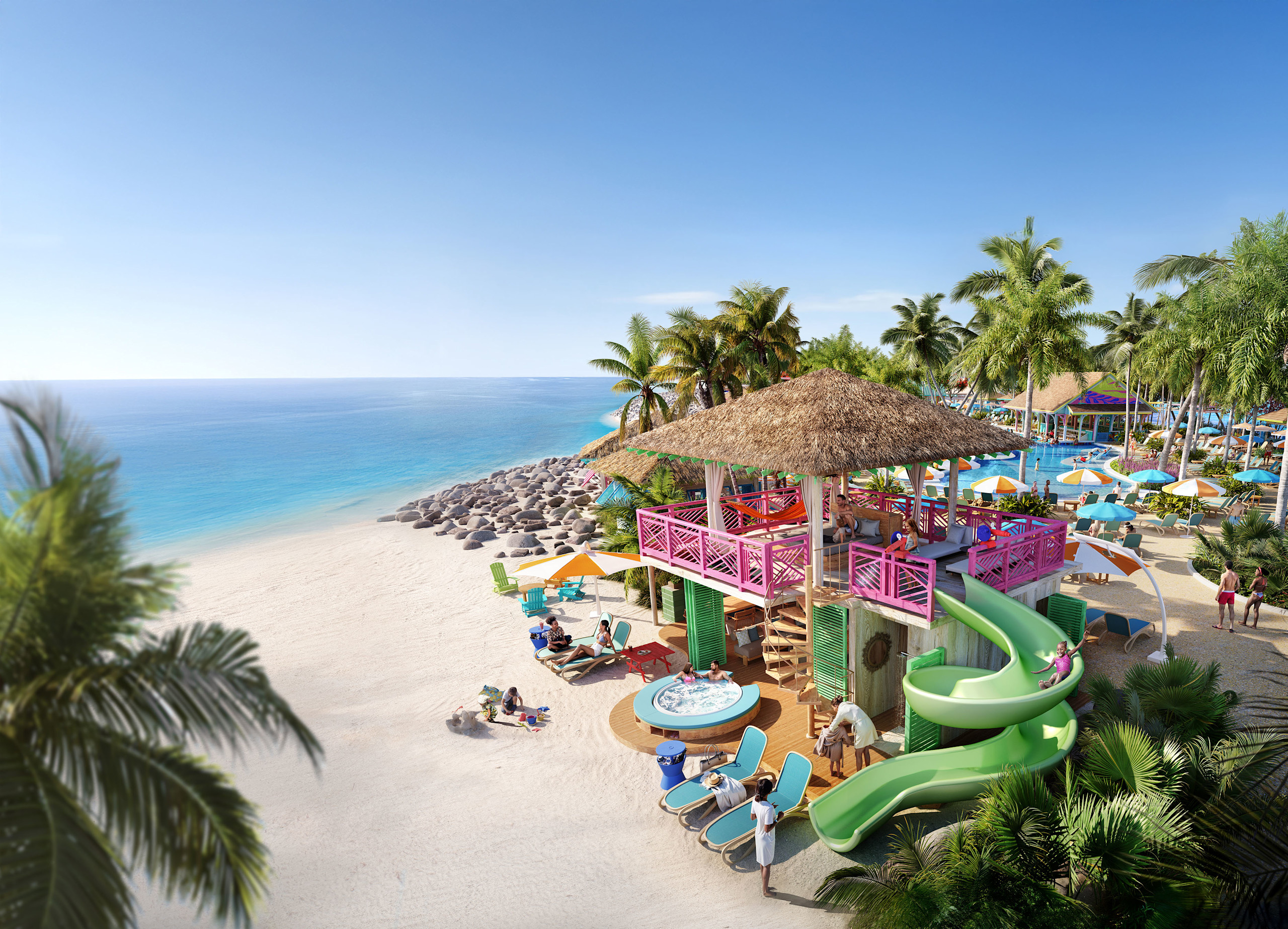 Paradise Island Ultimate Family Cabana
