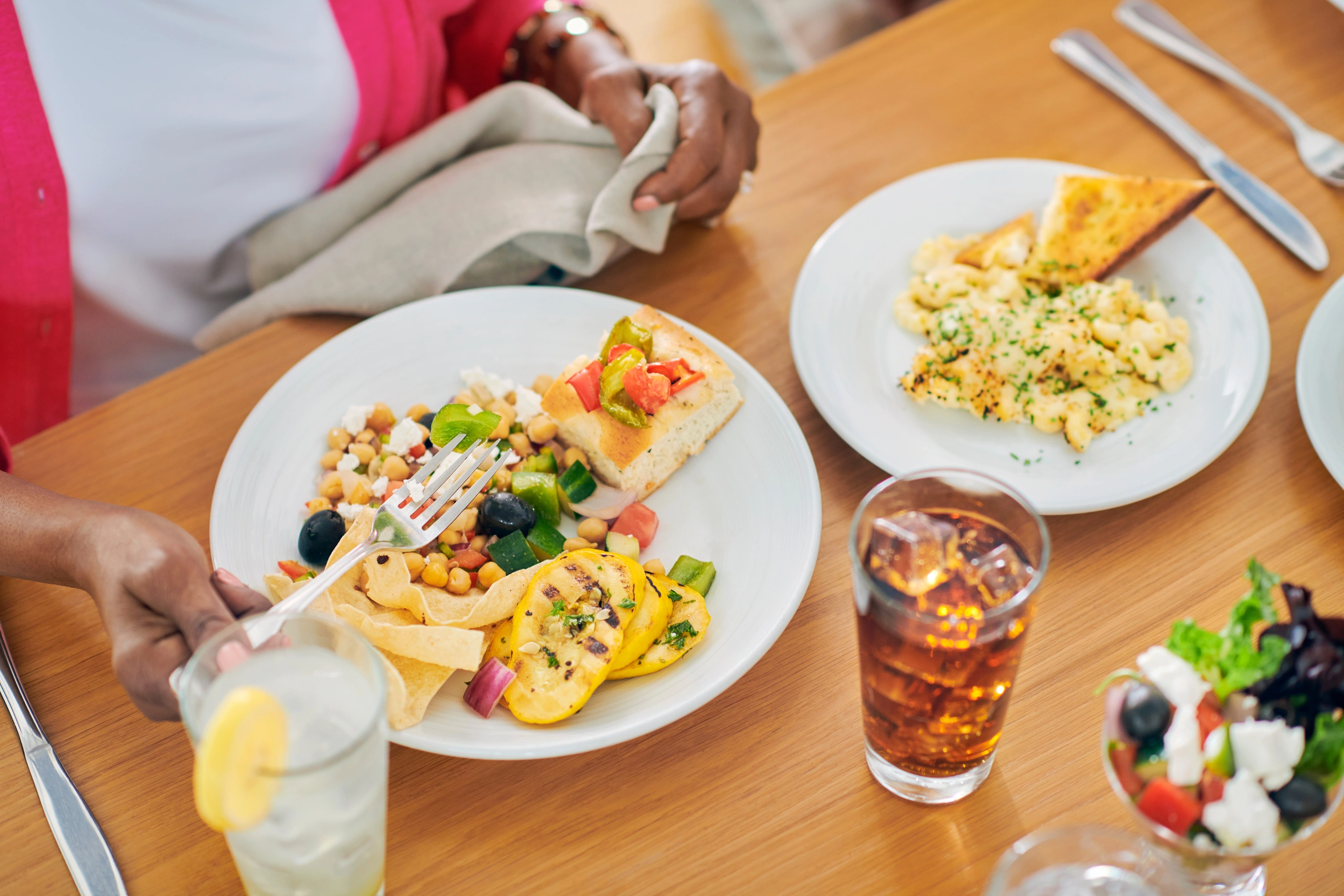 Food options in Labadee
