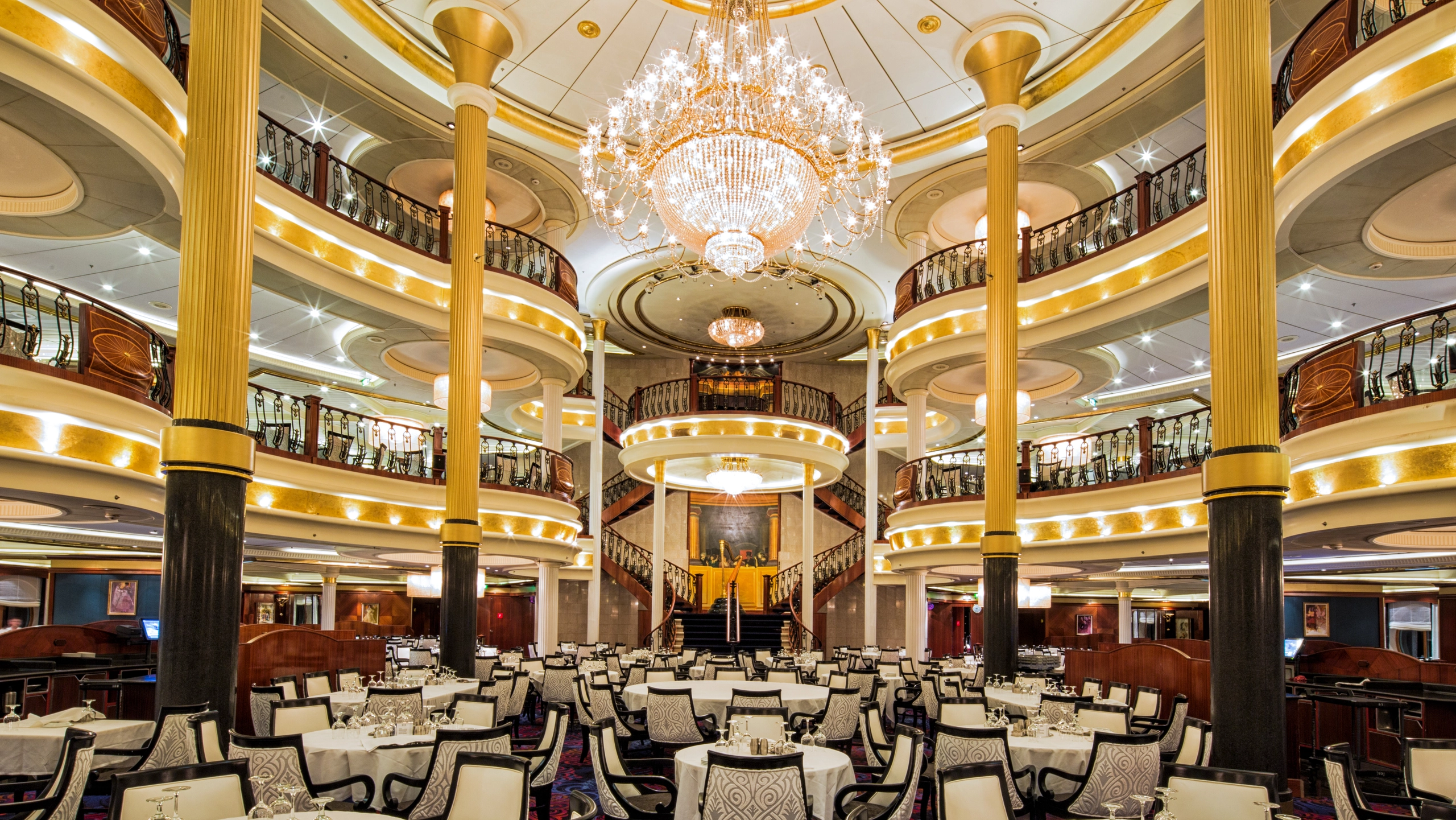 Main dining room on Royal Caribbean