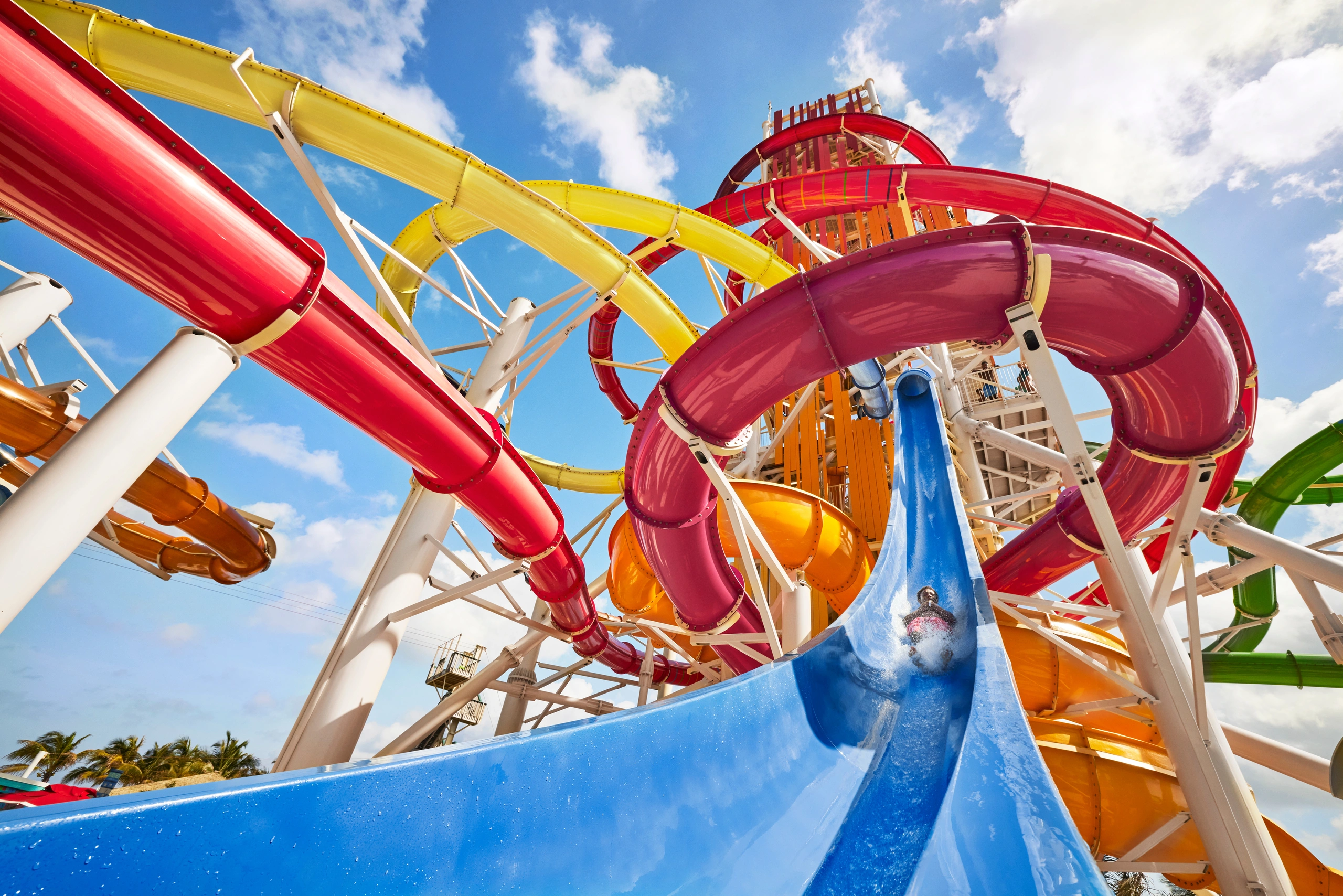 Perfect Day at CocoCay water slide