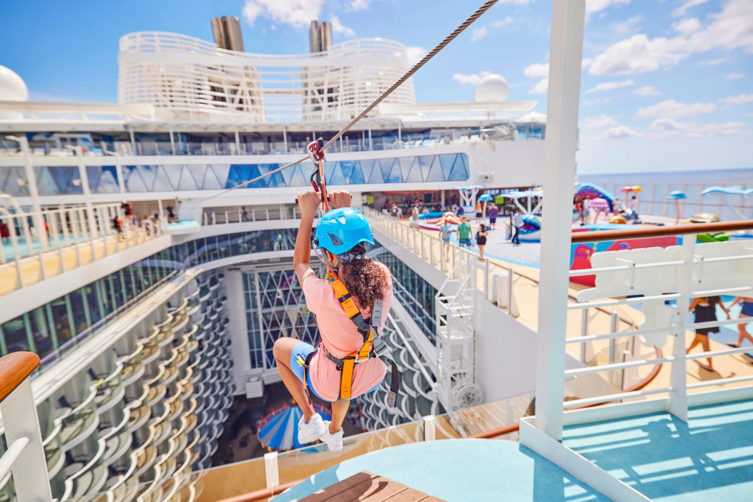 Zipline on Symphony of the Seas