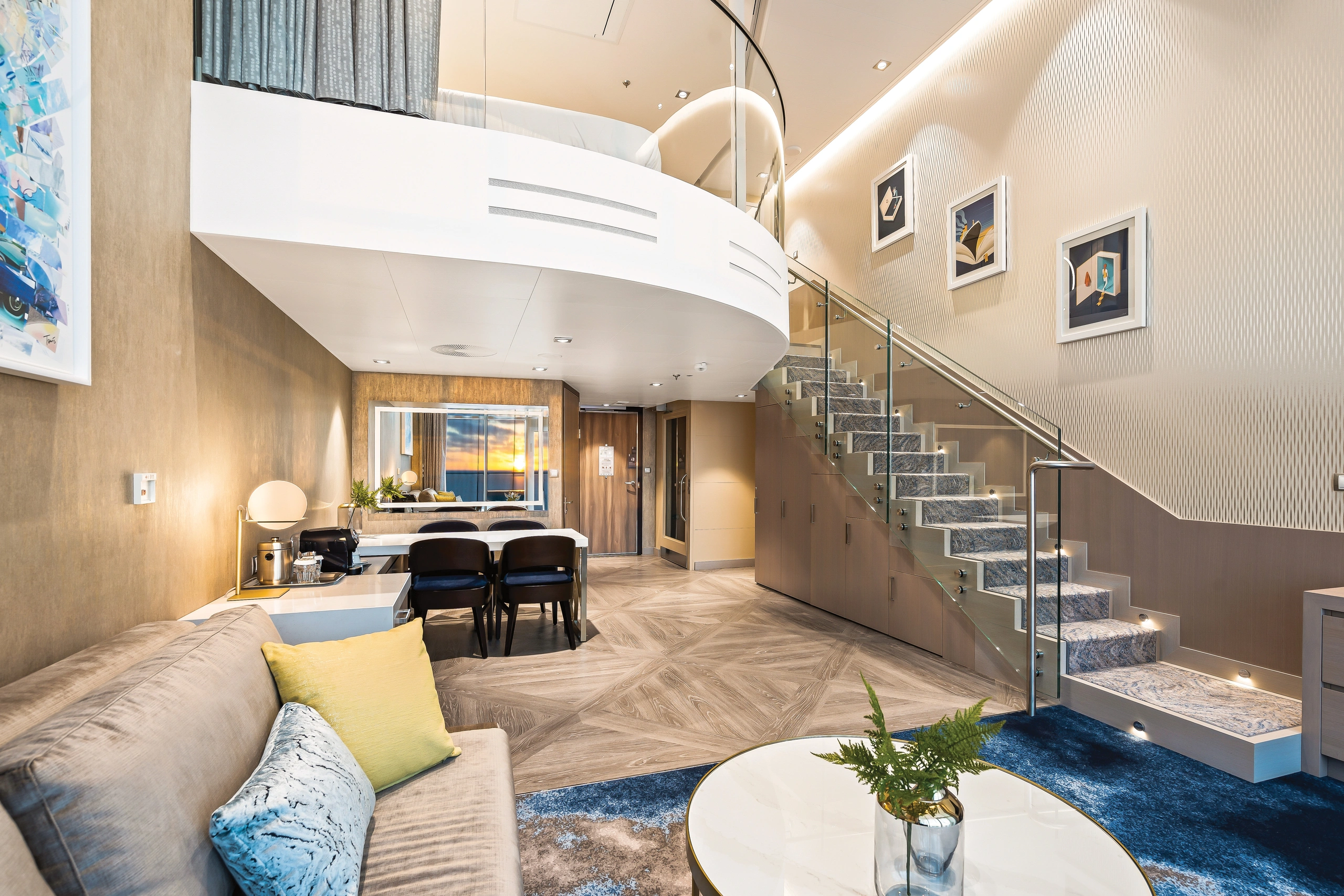 Accessible loft suite
