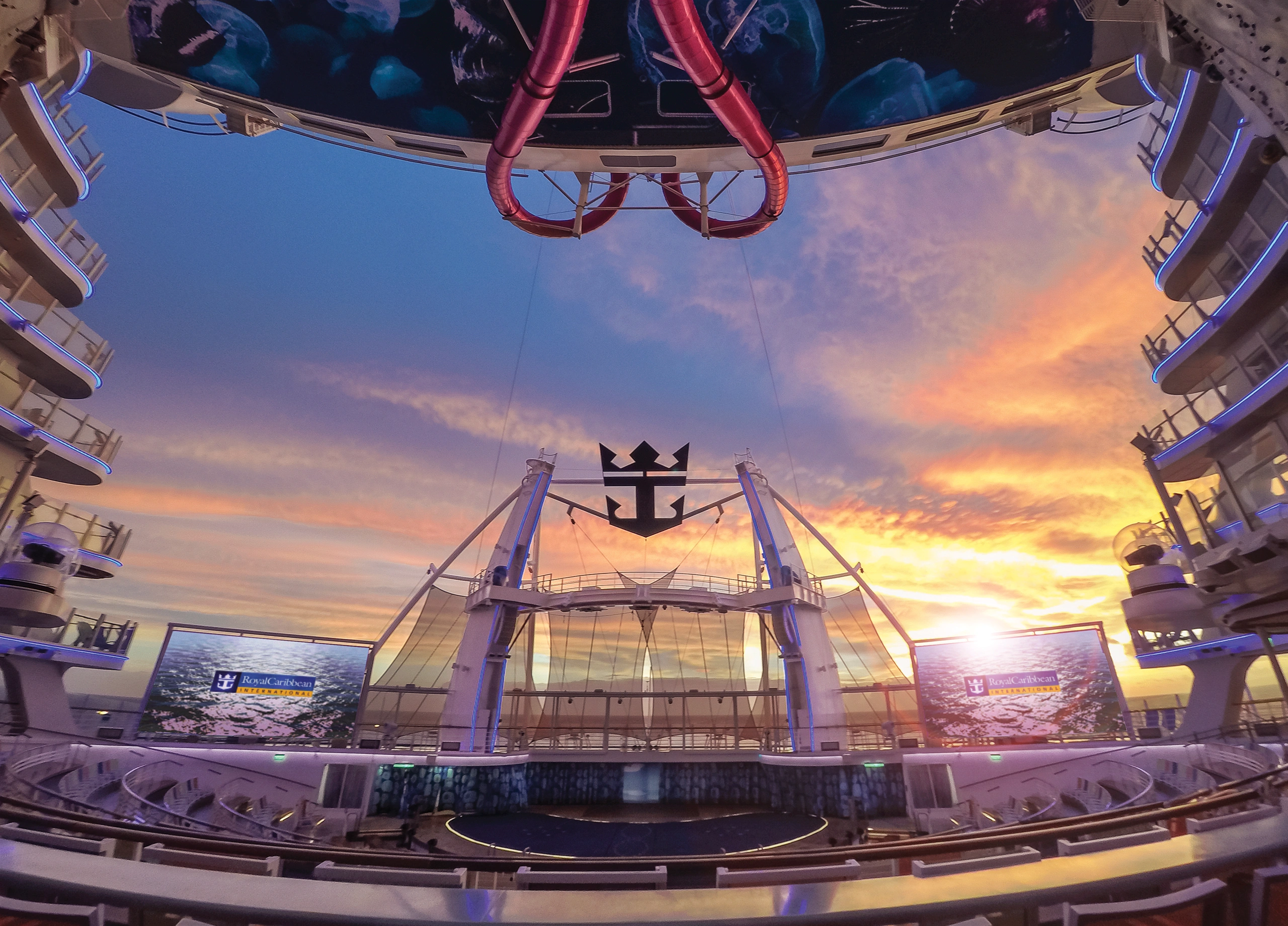 Royal Caribbean stage