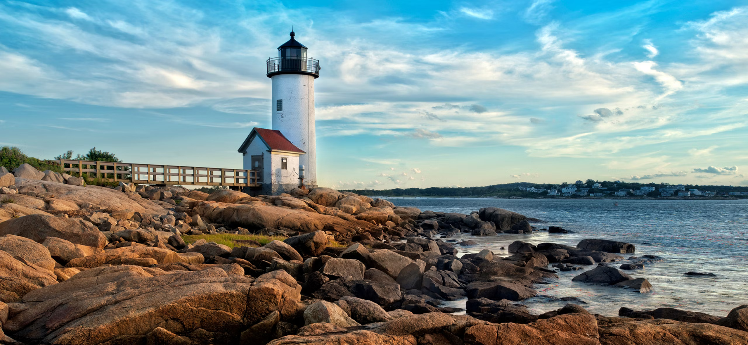 New England lighthouse