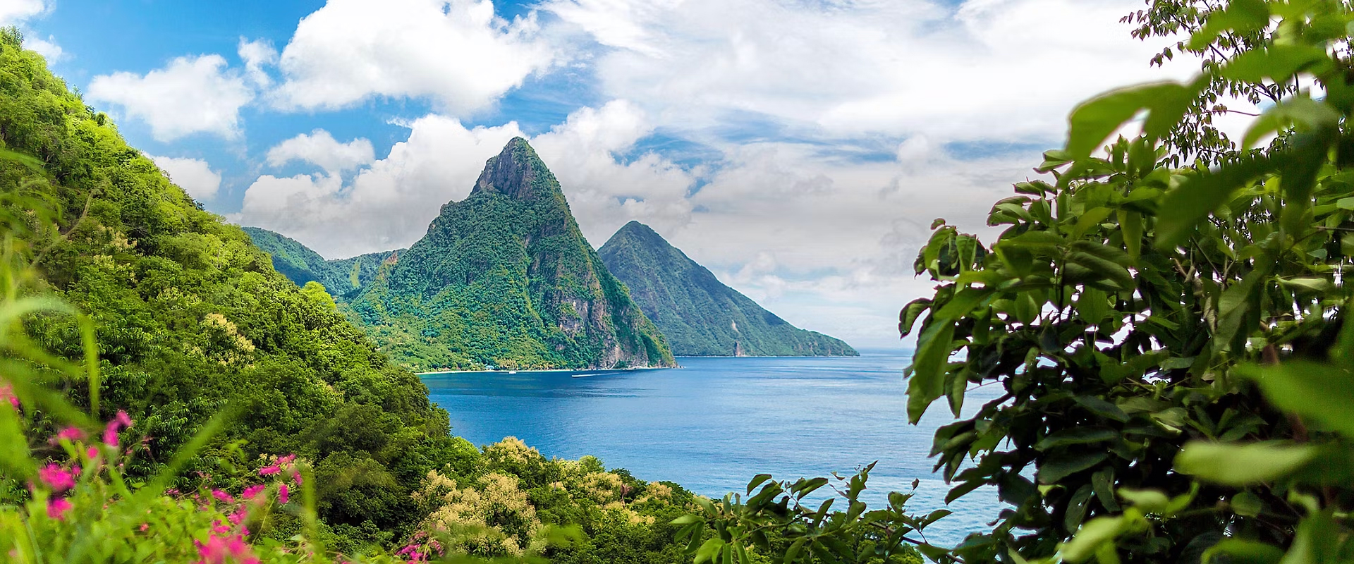 Mountains and ocean