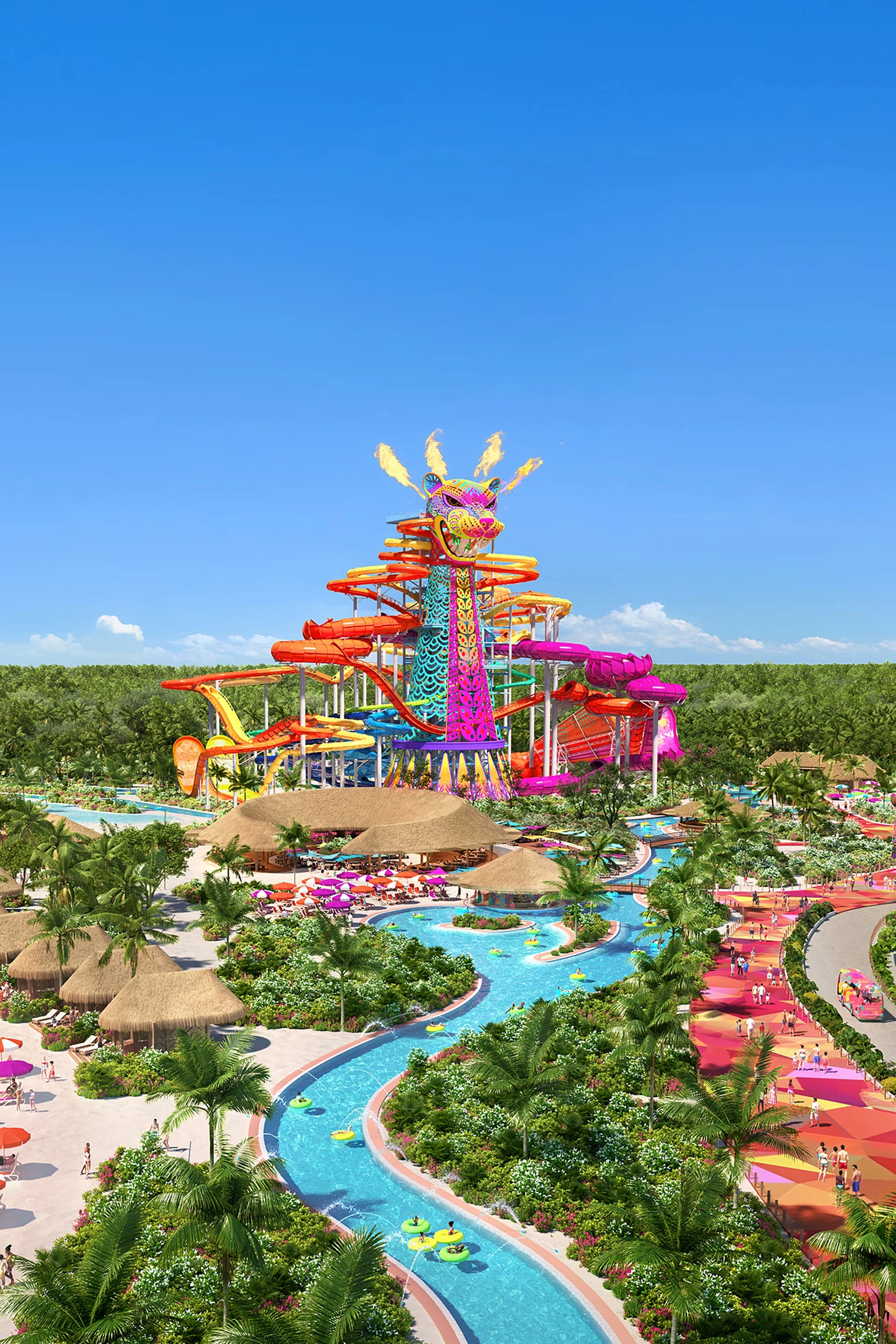 Perfect Day Mexico water slides