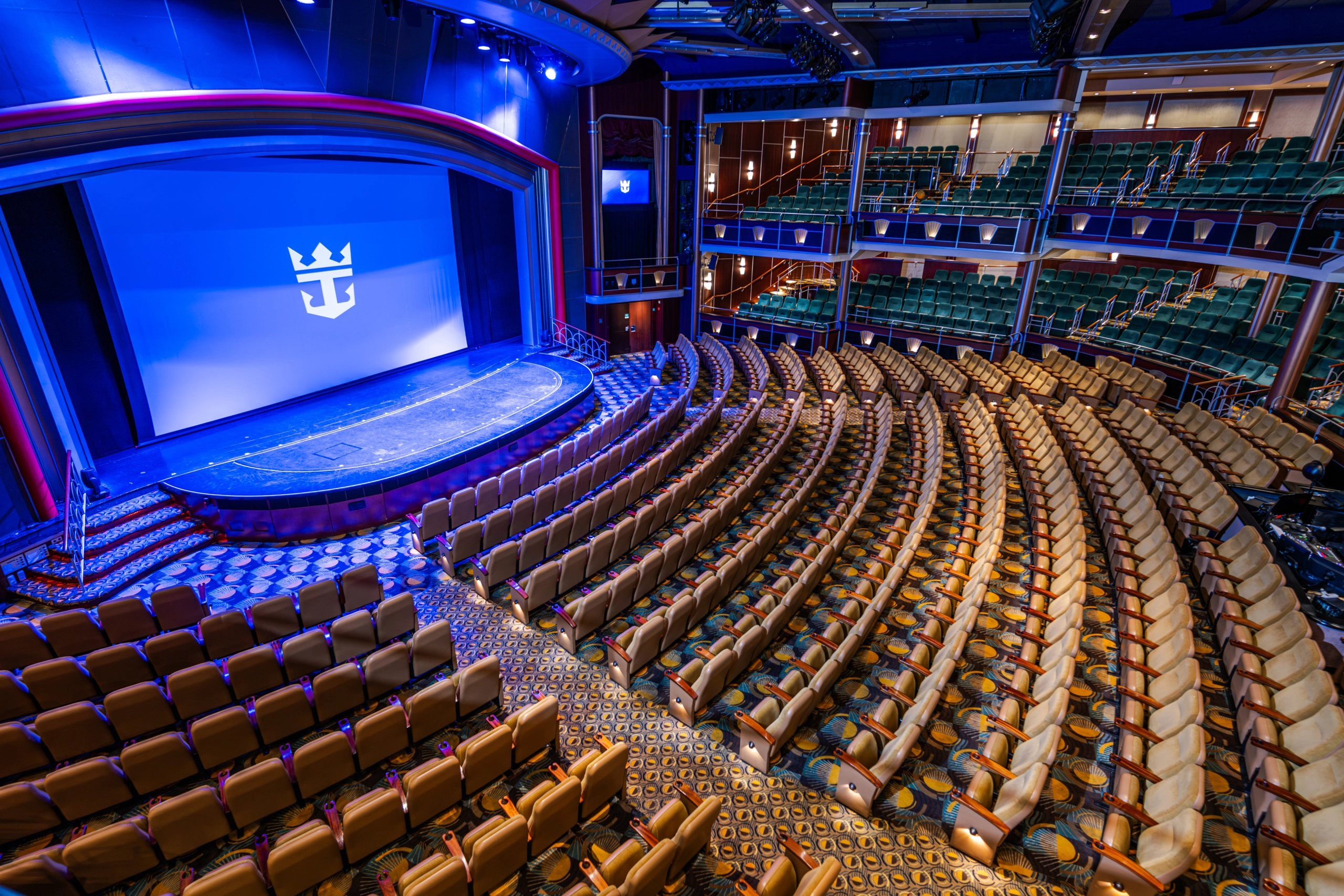 Royal Caribbean stage
