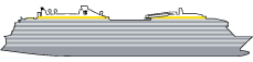 Spectrum of the Seas profile view of deck level 16