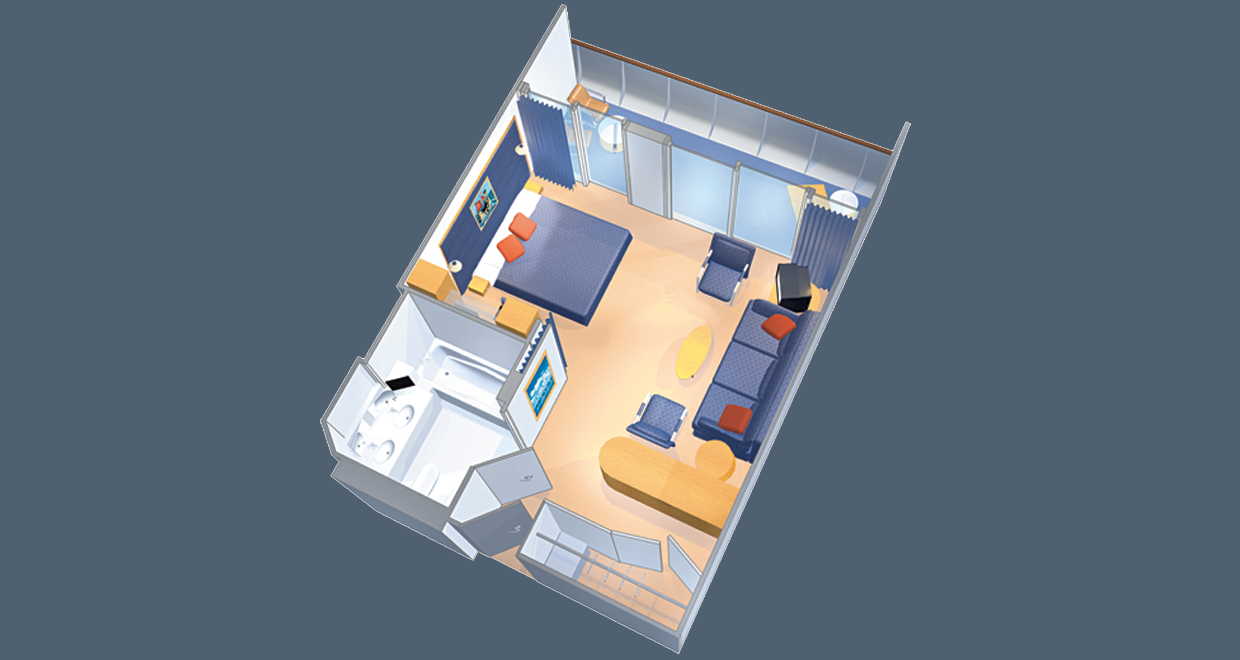 Grand Suite: Freedom Class | Voyager Class layout