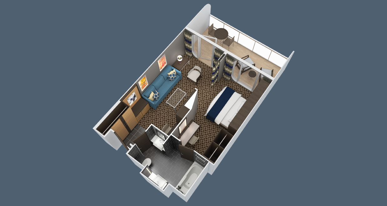 Grand Suite: Quantum Class layout