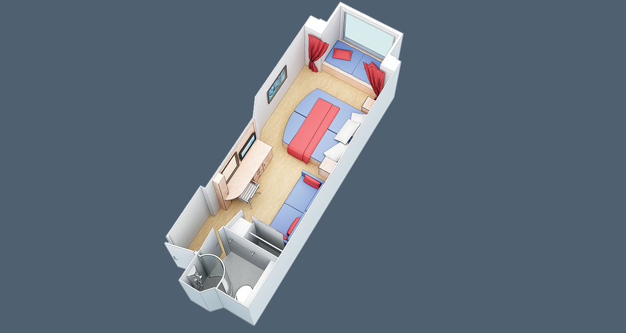 Central Park View Interior: Oasis Class layout