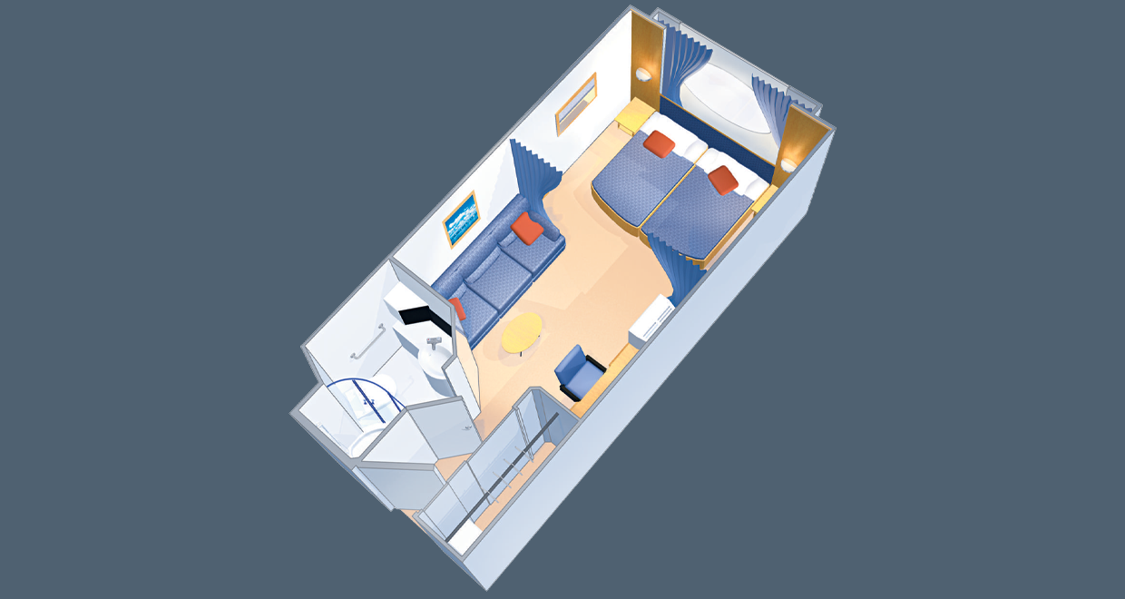 Ocean View: Freedom Class | Radiance Class | Voyager Class layout