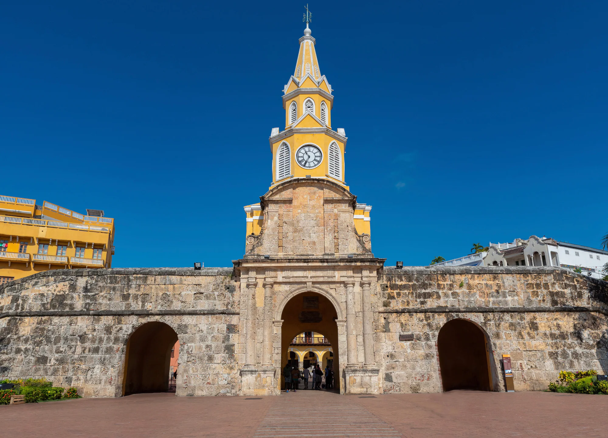 Cartagena old clock tower